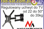 Uchwyt wieszak TV 22-50" MC-650 do 35kg VESA