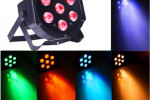 REFLEKTOR PAR LED 7X10W RGBW DMX
