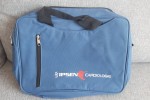 Niebieska torba podręczna/na laptop