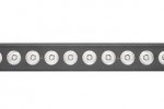 Listwa Led Bar RGBWY DMX 24x3W