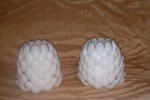 Znicze z plastikowych łyżeczek 14cm sloik 0.5l