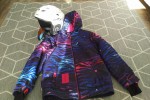 Kurtka narciarska, kask + gogle gratis