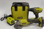 ZESTAW RYOBI - WKRĘTARKA R18DD3, SZLIFIERKA R18