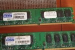 Kości RAM 2x2GB i 1x1GB DDR2